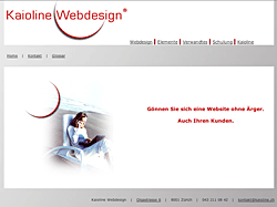 Link zu KaioLine 
				WebDesign
