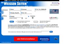 Link zu weisse 
				Seiten